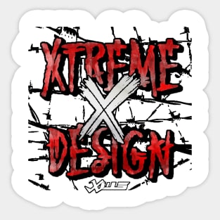 XWS: XTREME x DESIGN (Bloodsoaked) Sticker